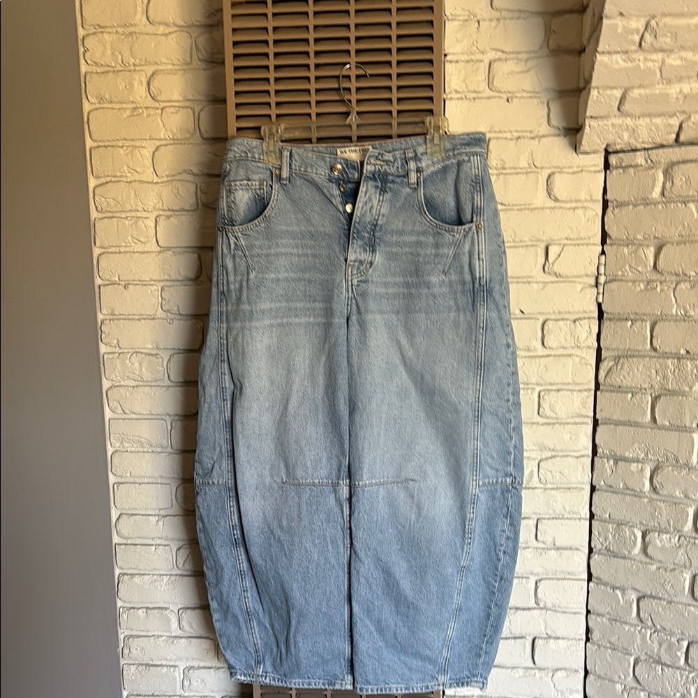 Free People Classic Blue Denim pants